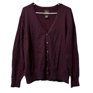 Eddie‎ Bauer Authentic Outdoor Outfitter Button Down Cardigan Sweater Women XXL